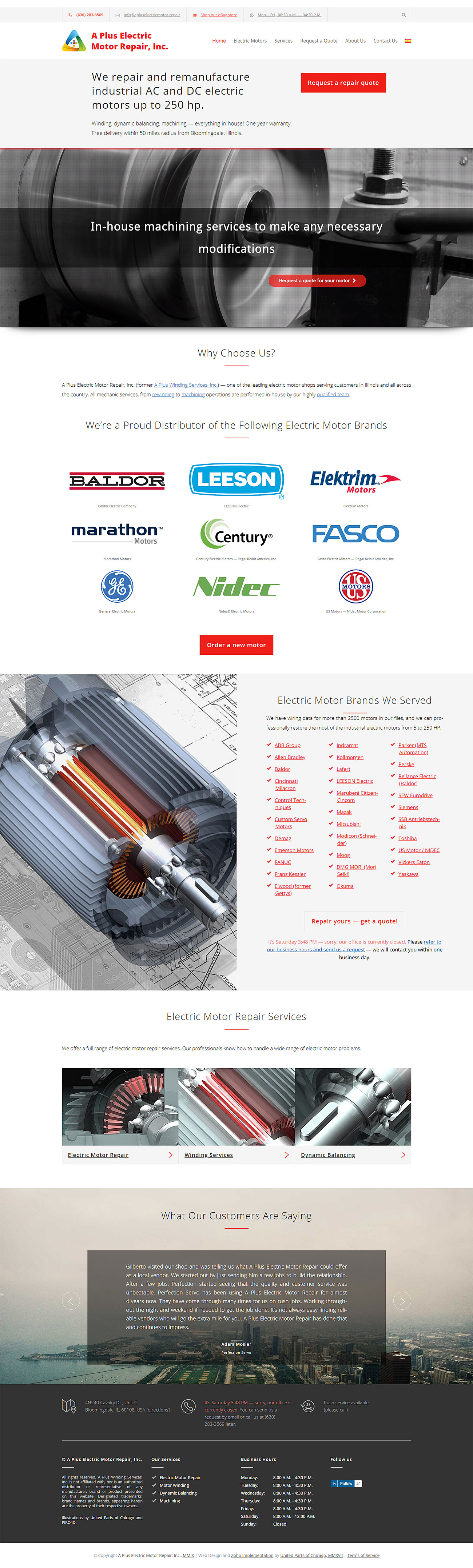 A Plus Electric Motor Repair | apemr full JPG